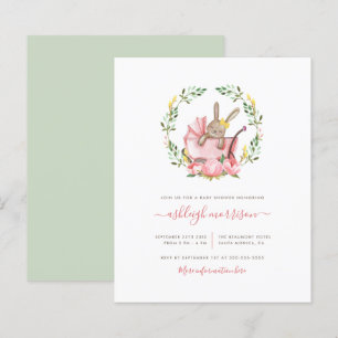 Orçamento Dormindo Coelhinho Em Chá De Garota Bu