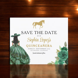 Orçamento Dourado Quinceanera Salve a Data