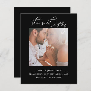 Orçamento Ela Disse Sim Script Foto Noivado Preto