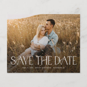 Orçamento Elegante Foto Casamento Save The Date