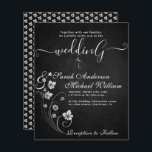 Orçamento eleganteFlores Casamento Branco Convite<br><div class="desc">Flores Florais Elegantes Convite para Casamento Branco. Simples e moderno para ser completado com seus detalhes de forma fácil e rápida. Verifique meu compro para ver a suíte inteira para este design.</div>