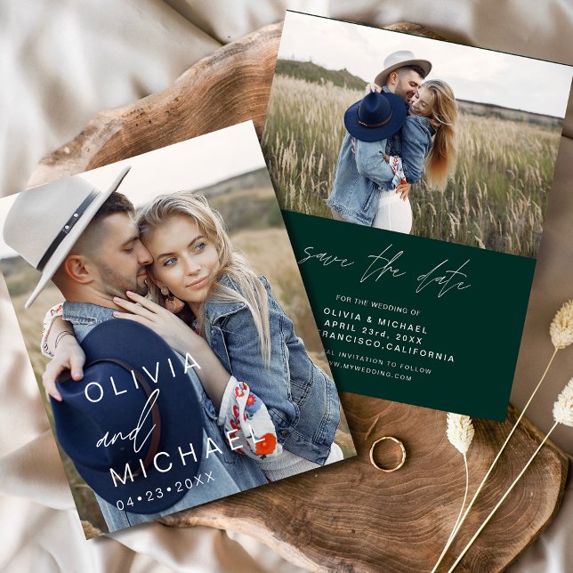 Orçamento Emerald Green Salvar a Foto da Data (Criador carregado)