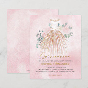 Orçamento Escamotear ouro, Colete Quinceañera Conv