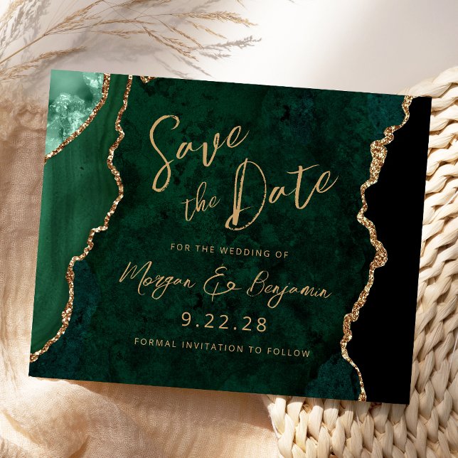 Orçamento Esmeralda Verde Ágata Casamento Salvar a (Criador carregado)