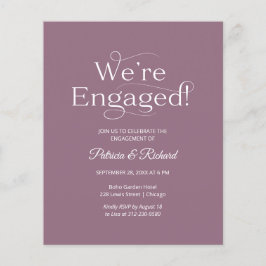 Orçamento Estamos Envolvidos no Convite à Festa de