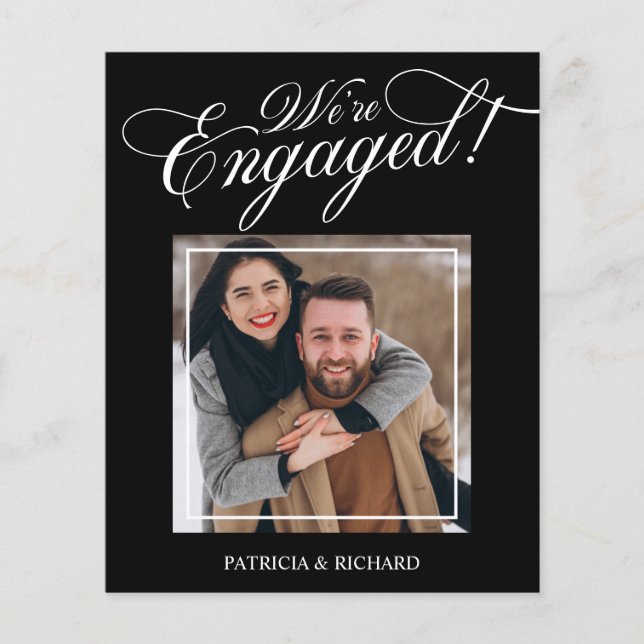 Orçamento Estamos no lançamento do Noivado de foto (Frente)