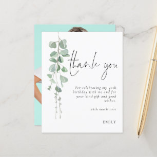 Orçamento Eucalipto Foto 40º aniversário Obrigado