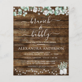 Orçamento Eucalipto Madeira Rústica Brunch & Bubbl