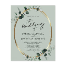 Orçamento Eucalyptus Dourado Código QR Folheto de 