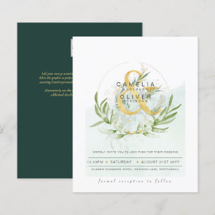 Orçamento Eucalyptus Greenery Casamento QR CÓDIGO 