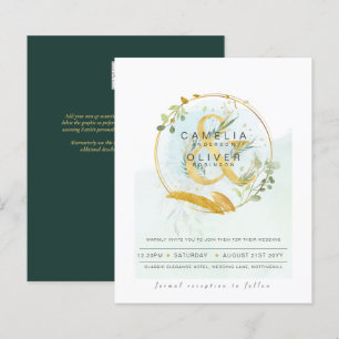 Orçamento Eucalyptus Greenery Casamento QR CÓDIGO 