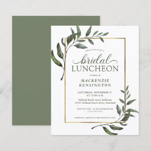 Orçamento Eucalyptus Greenery Chá de panela Lunc