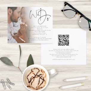 Orçamento Fazemos Foto Código QR Convite de Casame