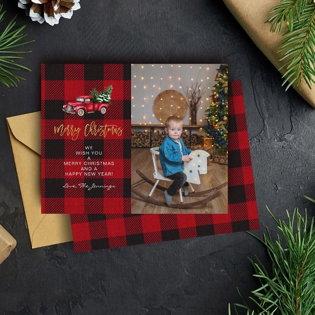 Orçamento Feliz Caminhão de Natal e Buffalo C Foto (Criador carregado)