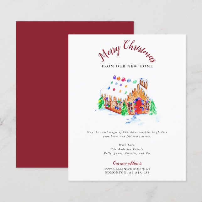 Orçamento Feliz Natal do nosso Novo Movimento Lar (Frente/Verso)