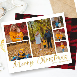 Orçamento Feliz Natal Dourado 6 Fotografia Verifi