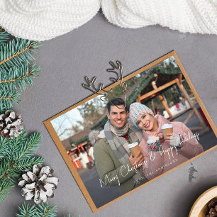 Orçamento Feliz Natal e HH Foto Minimalista H