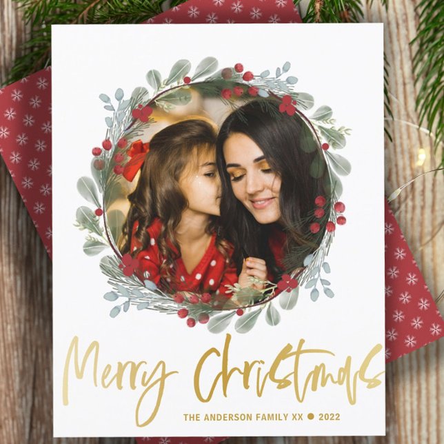 Orçamento Feliz Natal Foto Botânico  (Criador carregado)