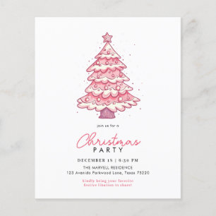 Orçamento Festa Moderno Árvore de Natal Rosa Moder