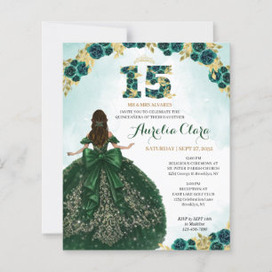 ORÇAMENTO Floral Green Princess Coquette Quinceane