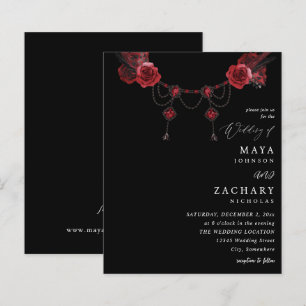 Orçamento Floral Vermelho e Cristal Casamento - Pr