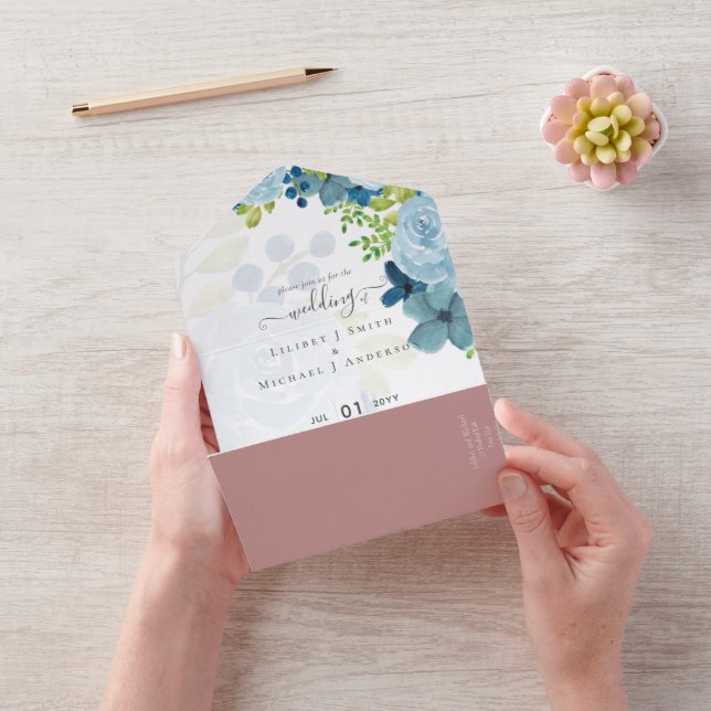 Orçamento Flores Azul Poeirento Sage Casamento (Vídeo)