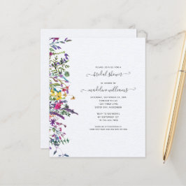 ORÇAMENTO Flores Selvagens Chá de panela Floral