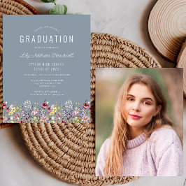 Orçamento Flores Selvagens Foto Dusty Blue Formand