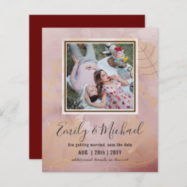 ORÇAMENTO FOTOGRÁFICO Casamento AVISE A DATA Boho 