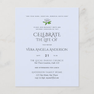 ORÇAMENTO Funeral Memorial CONVIDE Celebração da V