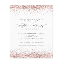 Orçamento Futuro Senhora Rosa Dourada Chá de panel