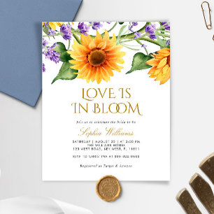 Orçamento Girassóis O amor está em Bloom