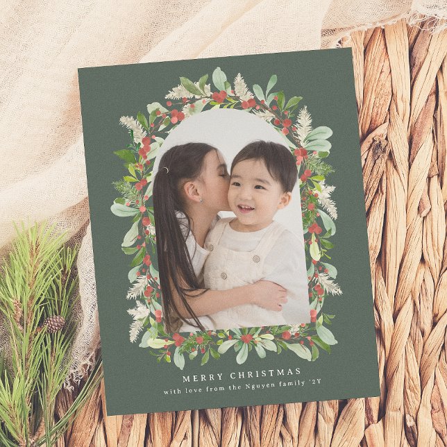 Orçamento Jardim de inverno Verde Natal 1 Foto (Criador carregado)