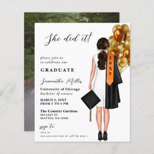 Orçamento Laranja Simples Foto Que Fez Graduação