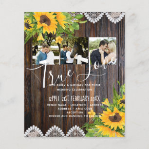 ORÇAMENTO Madeira russa Girassóis Convites de casa