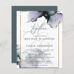 Orçamento, mas belo Ametista Mudado e Azul Latido