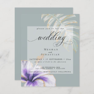 Orçamento Mas Belo Casamento Violet Hibiscus