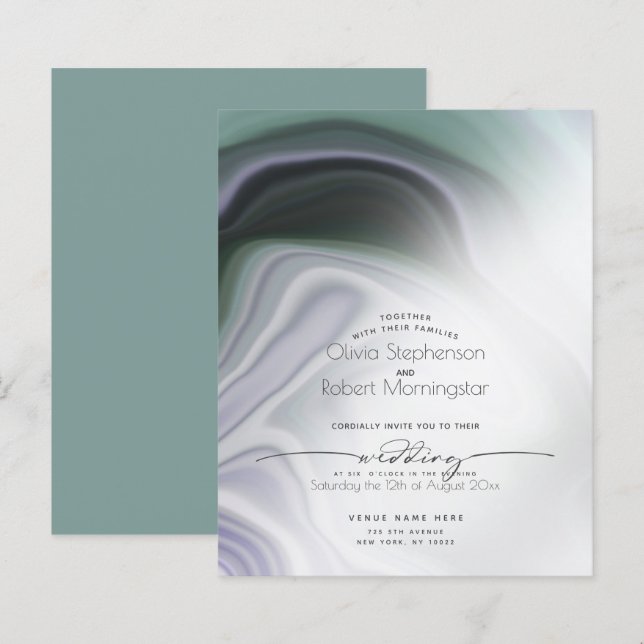 Orçamento Mas Bonita Dusty Jade Lilac Agate (Frente/Verso)