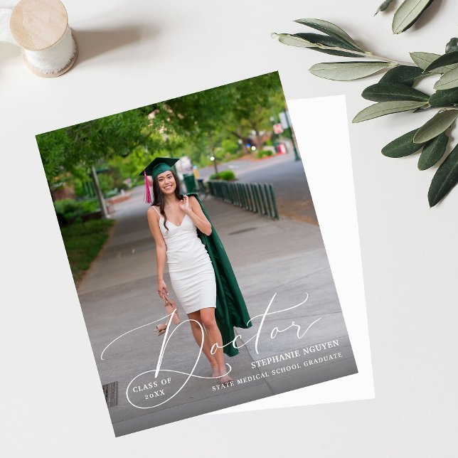 Orçamento Médico Elegante Anúncio de Formatura de  (Criador carregado)