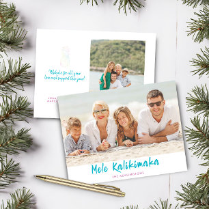 Orçamento Mele Kalikimaka Foto de Natal