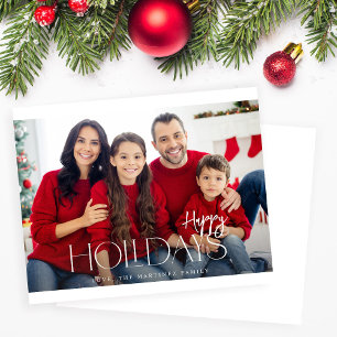 Orçamento MOD Ele Minimalista Felizes Festas Foto