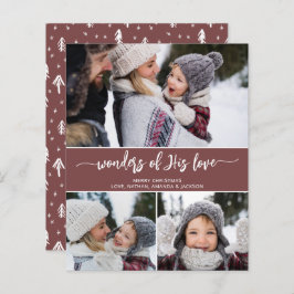 Orçamento Moderno Colagem de Fotos Natal Religioso