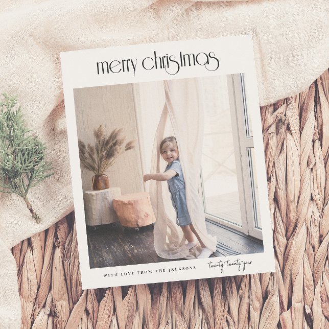 Orçamento Moderno Deco Feliz Feriado de Natal (Criador carregado)