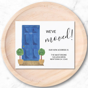 Orçamento Movimentamos Cartão de Anúncio de Porta 