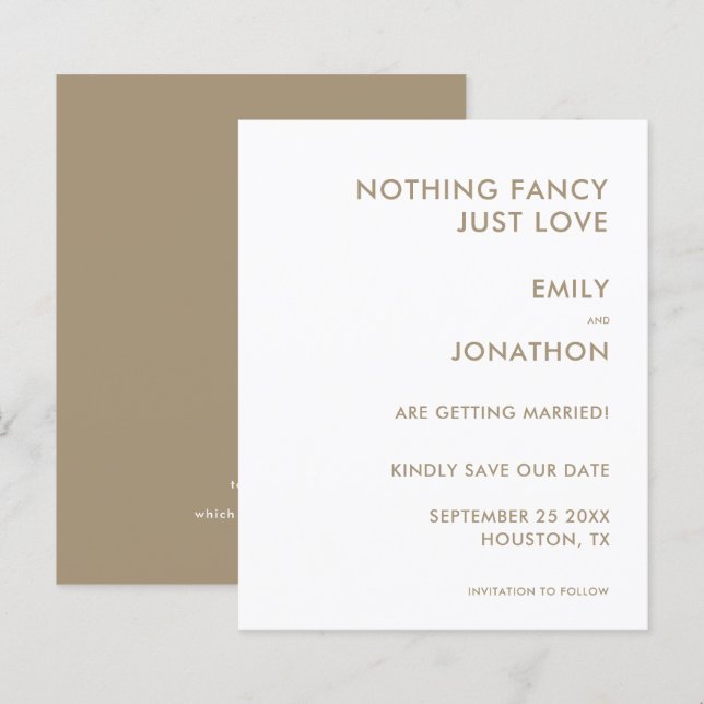 Orçamento Nada Rico Apenas Ame QR Dourado Data de  (Frente/Verso)