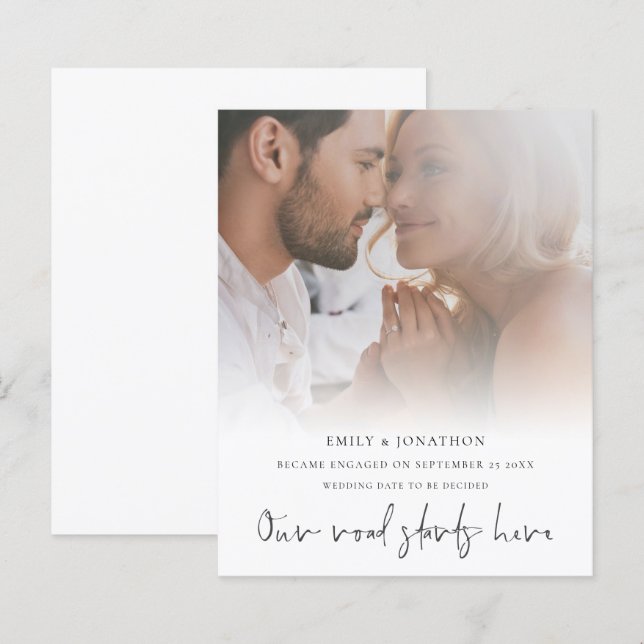 Orçamento Nossa Estrada Começa Aqui Noivado Fotogr (Frente/Verso)