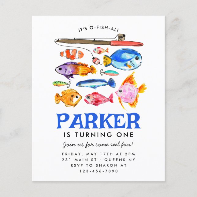 Orçamento O-Fish-al Reel Diversão De Pesca Anivers (Frente)