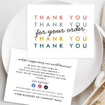 Orçamento Obrigado Encomendar Pacote Comercial Ins