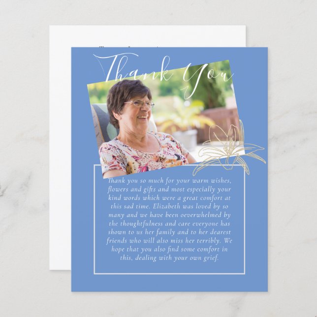 ORÇAMENTO Obrigado Foto Obituária do Memorial Fune (Frente/Verso)