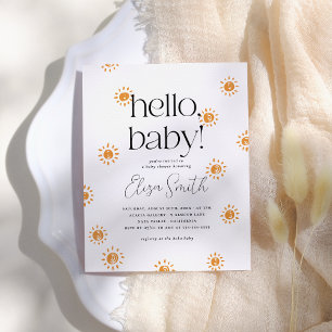 Orçamento Olá Baby Boho Sunshine Chá de fraldas